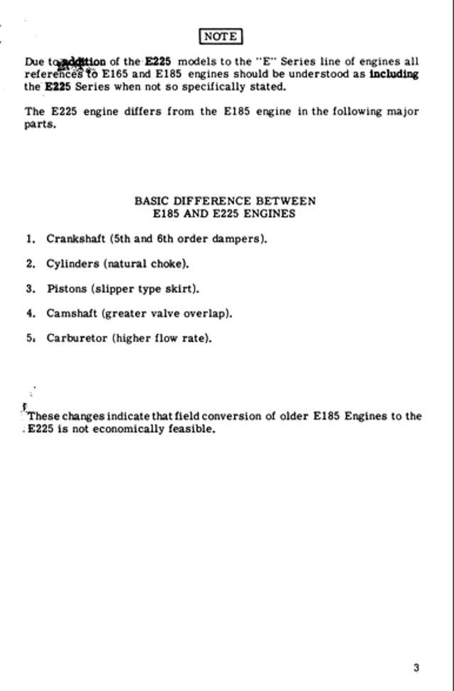 Continental E-225 Operator's manual page7