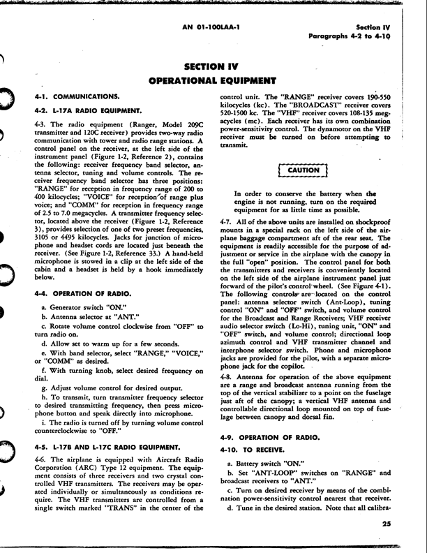 Navion Flight Handbook-L-17A, B, C Part30